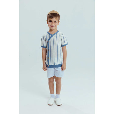 Knit Double Button Top - Kidichic